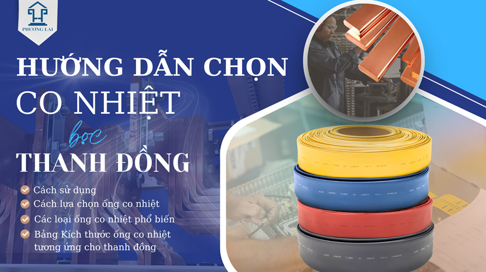 Co nhiệt bọc thanh đồng