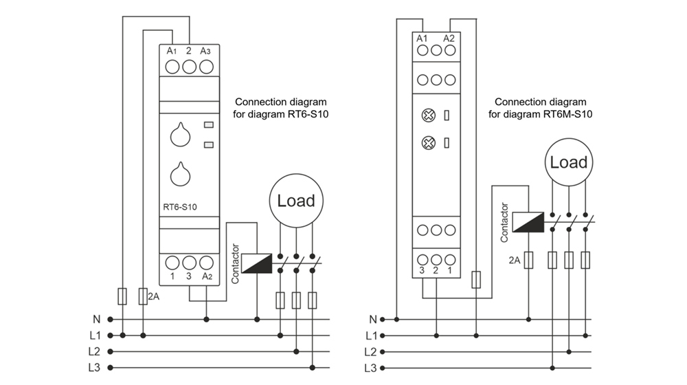 iLEC RT6-S10-U Connection Diagram iLEC RT6-D10-U Connection Diagram
