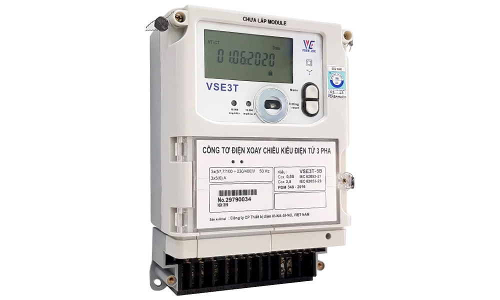 Công tơ điện tử Vinasino VSE3T-5B