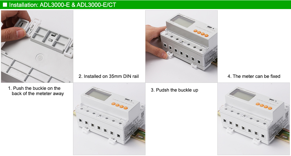 Lắp đặt: Acrel ADL3000-E/CT