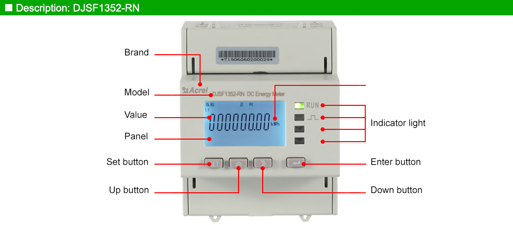 Mô tả: Acrel DJSF1352-RN