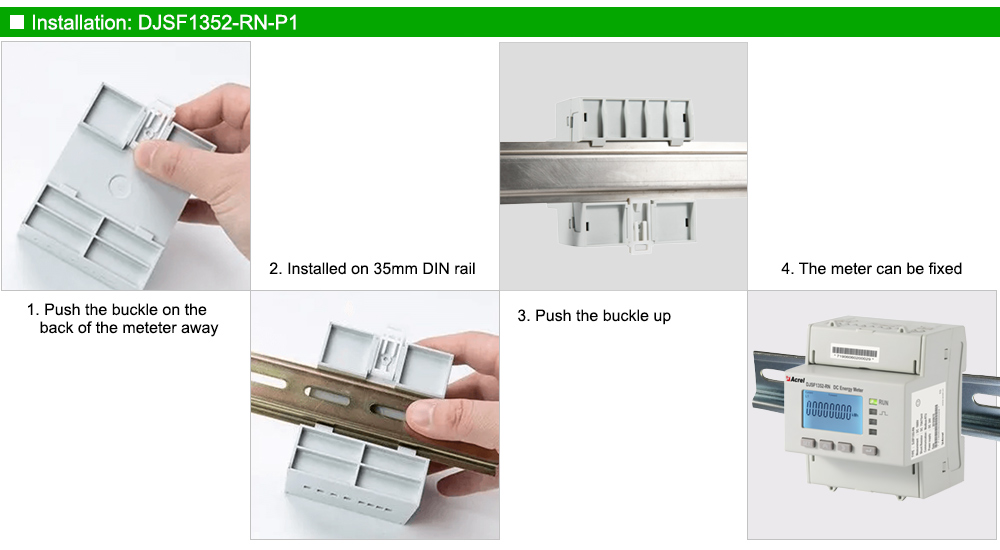 Lắp đặt: Acrel DJSF1352-RN-P1