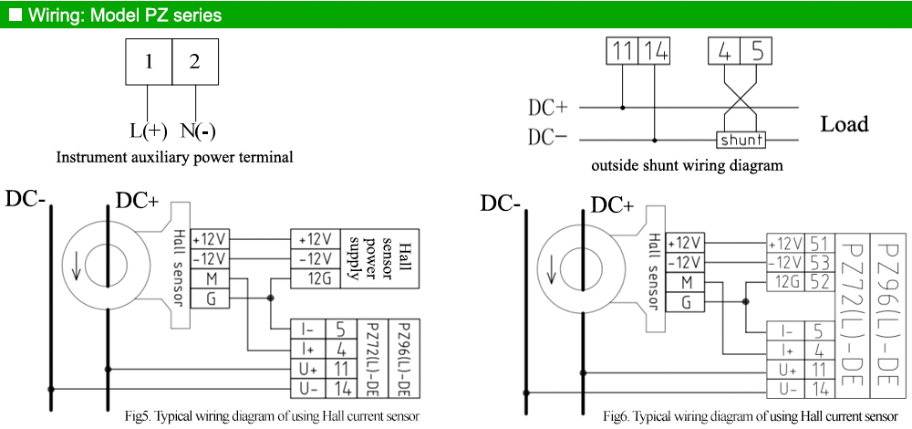 Sơ đồ đi đây: Acrel PZ96L-E3/KC