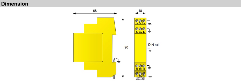Kích thước Citel DLA2-06DBC