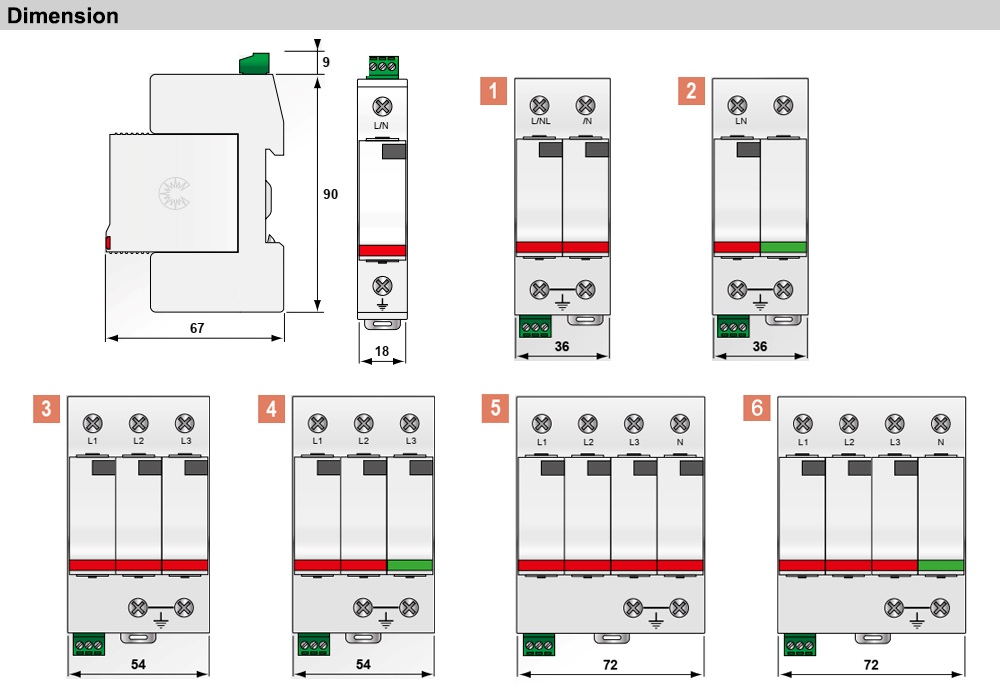 Kích thước Citel DS42-280