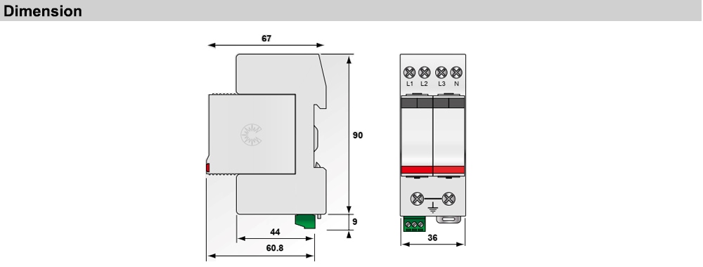 Kích thước Citel DS440-280/G