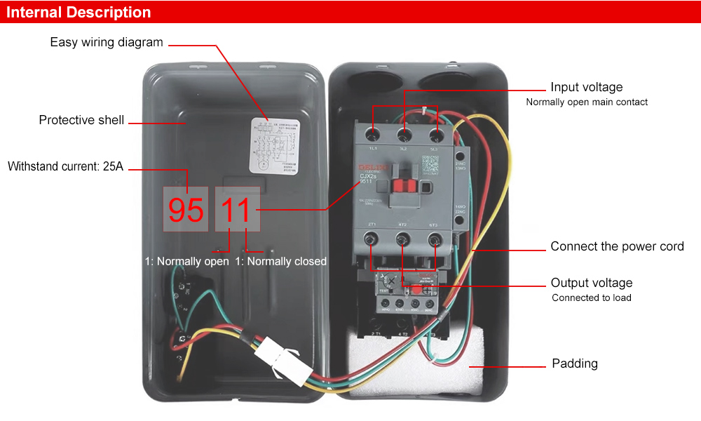 Mô tả : Delixi CDS2s13B08