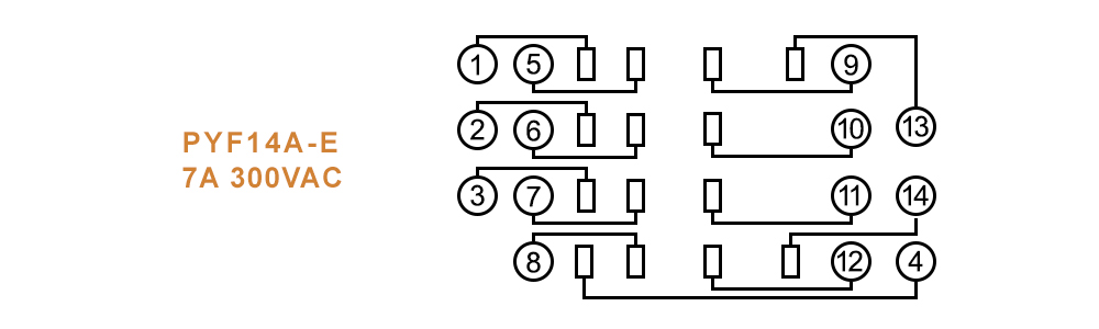 Kích thước: iLEC PYF14A-E