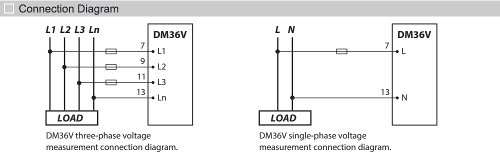 Sơ đồ kết nối: Mikro DM36V