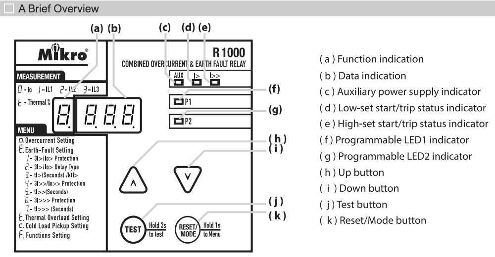 Mô tả: Relay Mikro R1000-230A