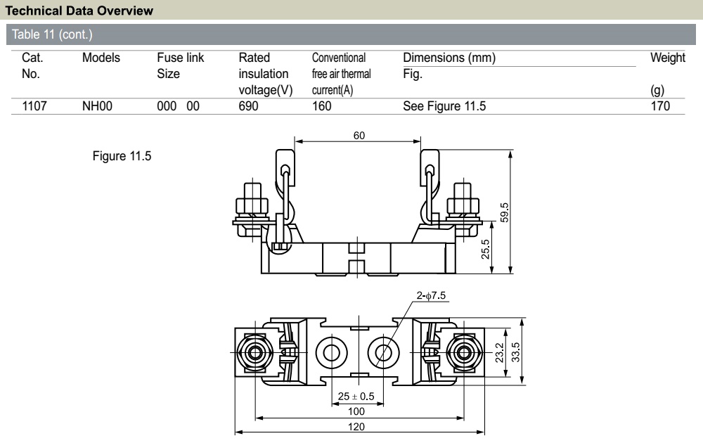 Thông số kỹ thuật MIRO NH00-1107