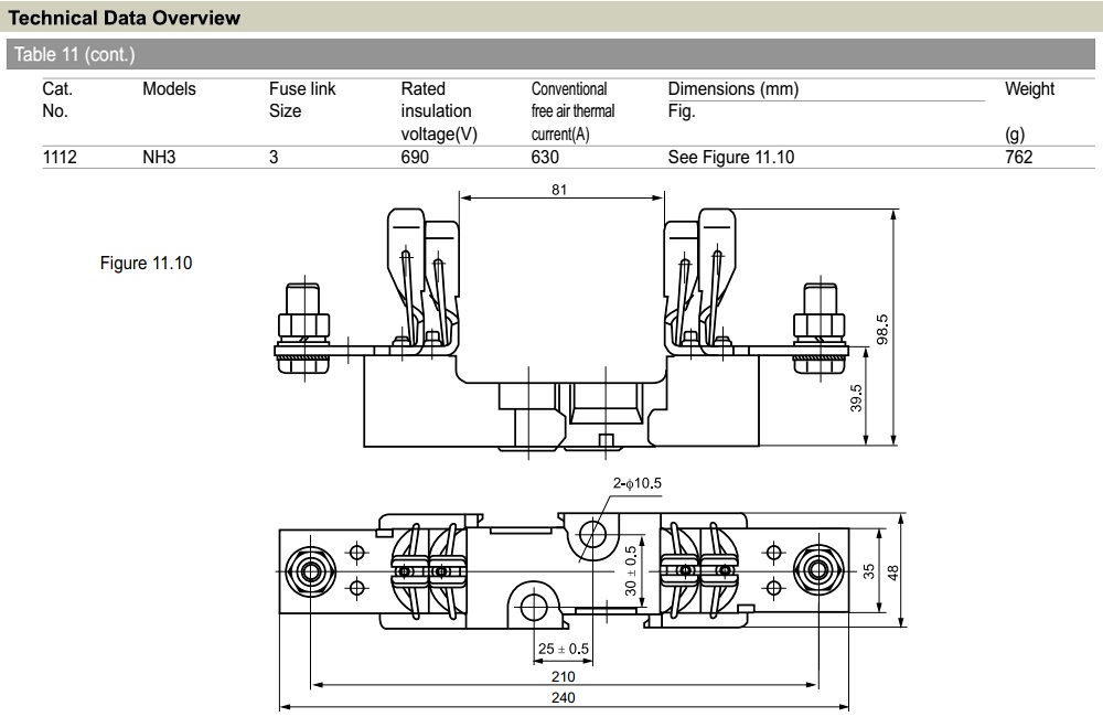 Thông số kỹ thuật MIRO NH3-1112