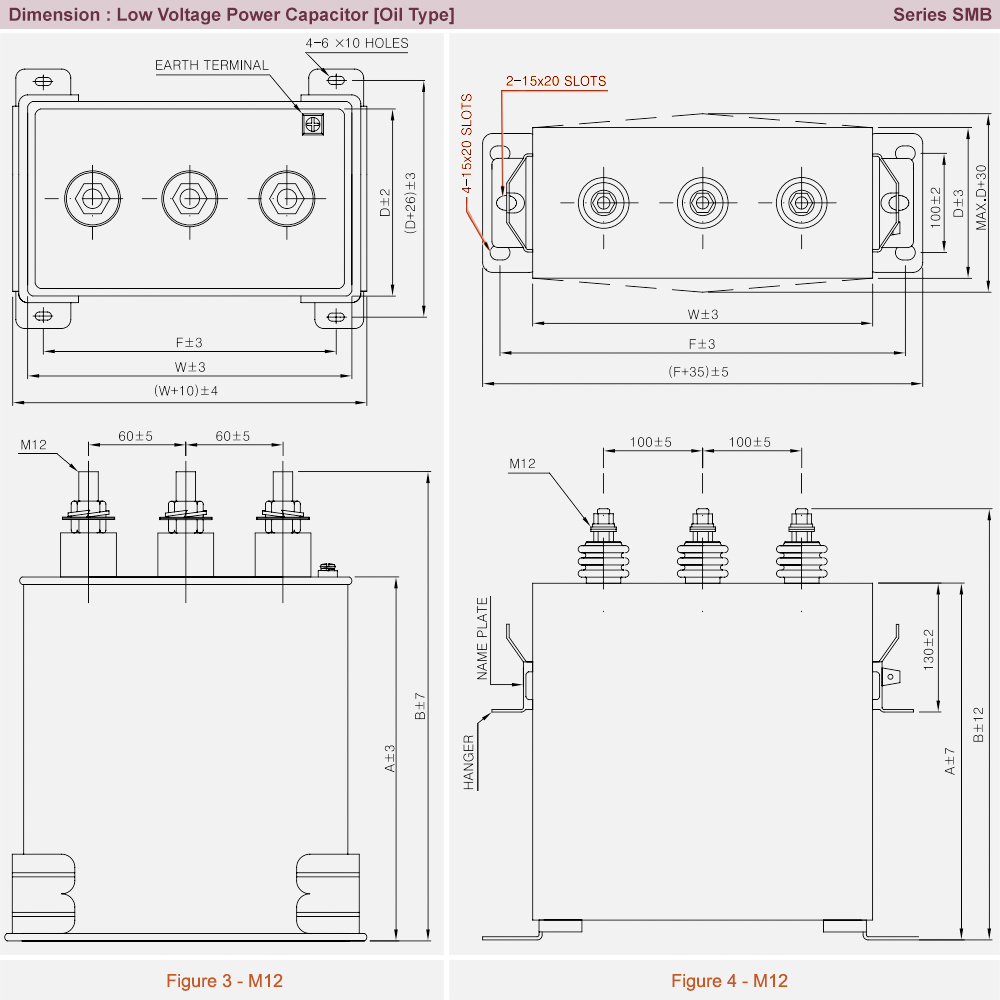 Kích thước : Samwha SMB-4150500KT