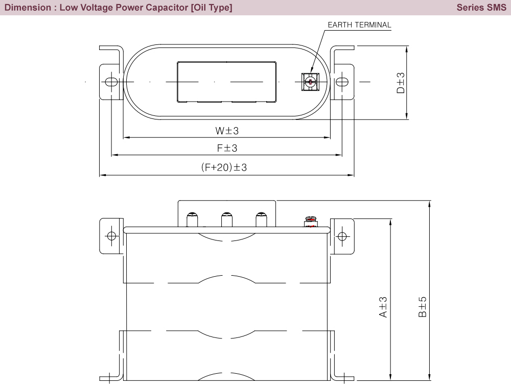 Kích thước : Samwha SMS-4150100KST