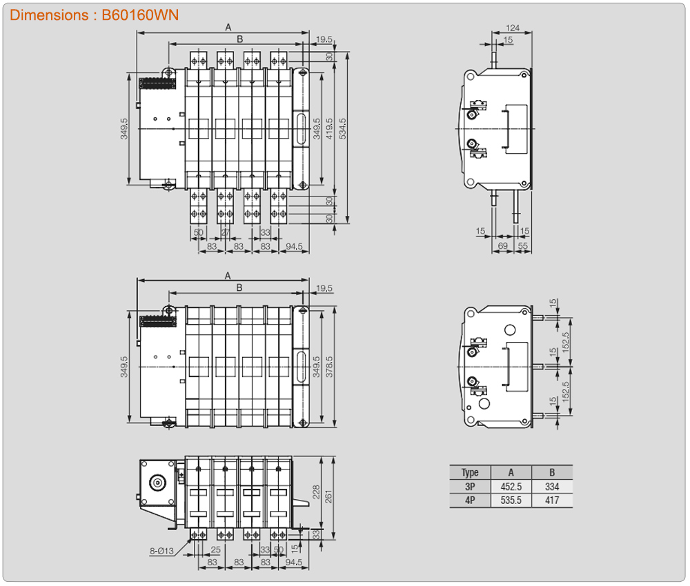 Kích thước: ATS Vitzro B60160WN