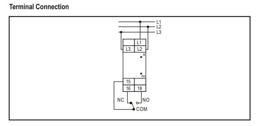 Cách nối dây, cách chỉnh, cài đặt Selec 600VPR-310 / 520: Rờ le bảo vệ Điện áp