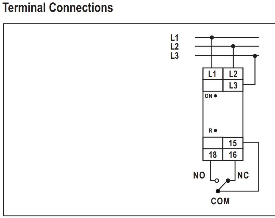 Cách nối dây, cách chỉnh, cài đặt, setup Rơ le bảo vệ ngược pha ,mất pha và đảo pha Selec 642PSR-280/520
