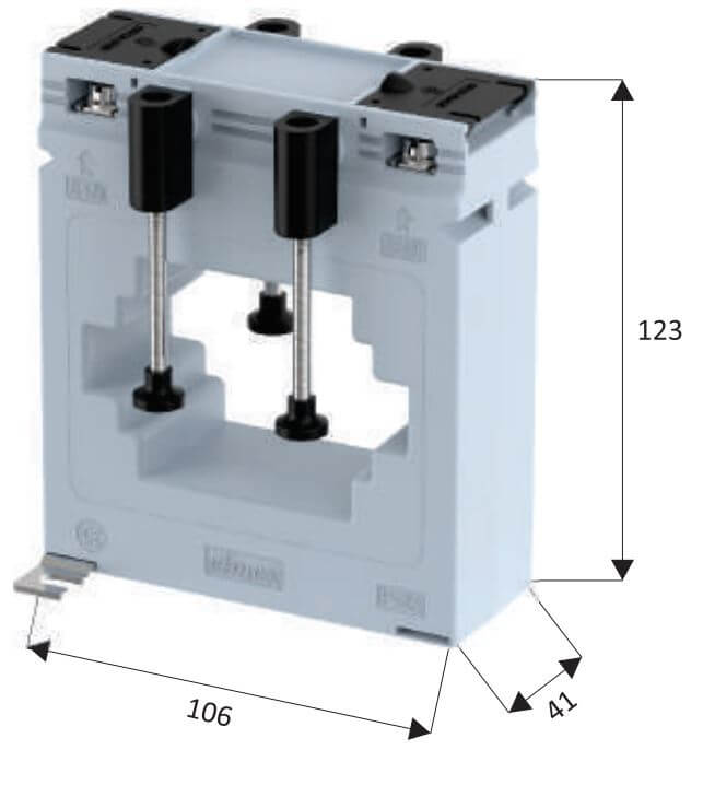 Cấu tạo và Kích thước Biến dòng Elmex ELPL2 1600/5A