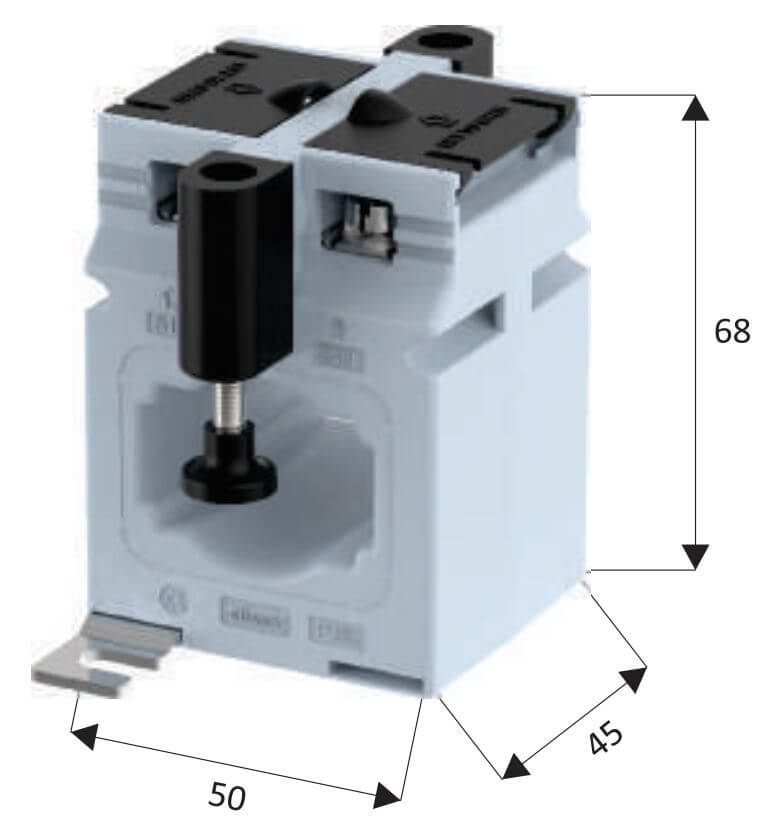 Cấu tạo và Kích thước Biến dòng Elmex ELPG3 400/5A