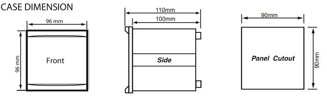 Kích thước Mikro NX232A-240A
