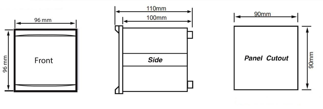 Kích thước Mikro NX233A-240A