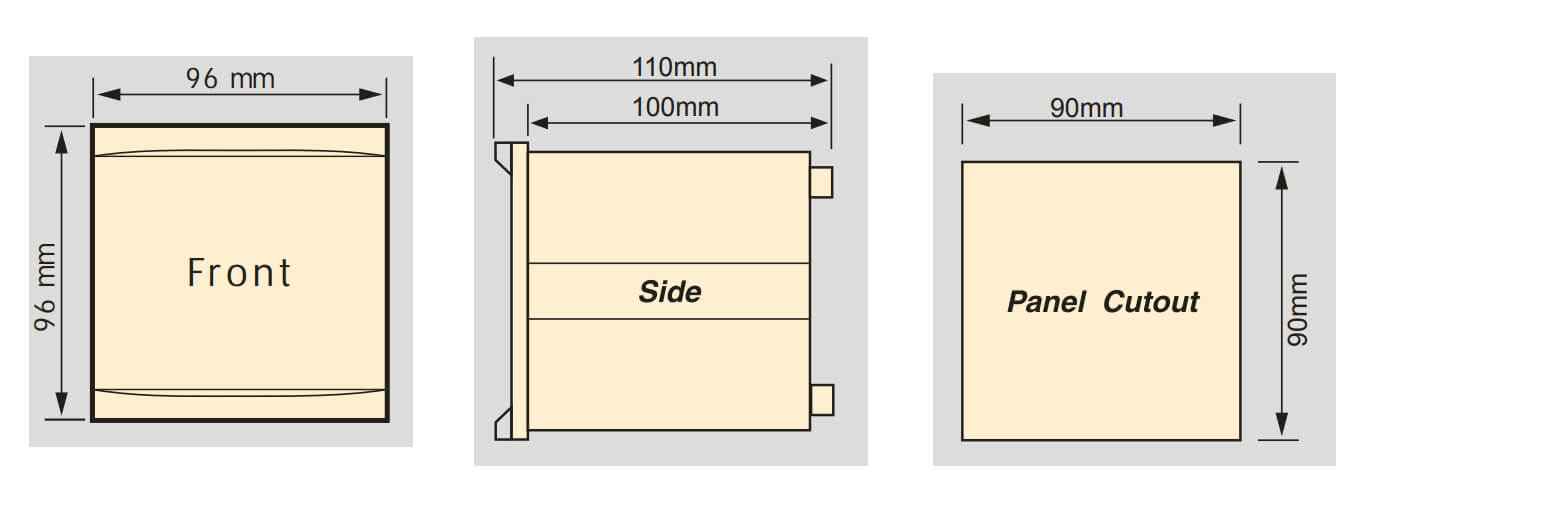 Kích thước MPR 500 Mikro