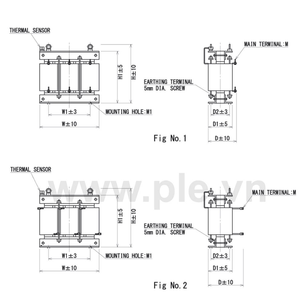 Kích thước Shizuki LRB40B5035N16