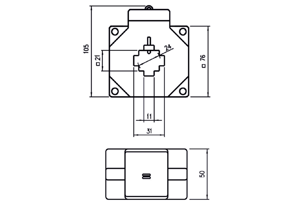 Kích thước Celsa IB-50 - Biến dòng cổ điển