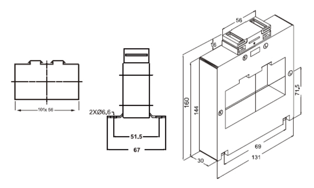 Kích thước Celsa AST1056 - Biến dòng AST