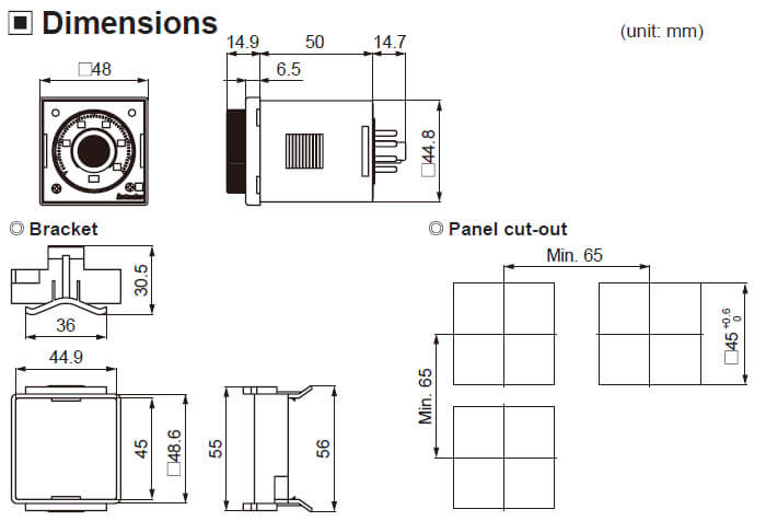 Kích thước Autonics AT8N