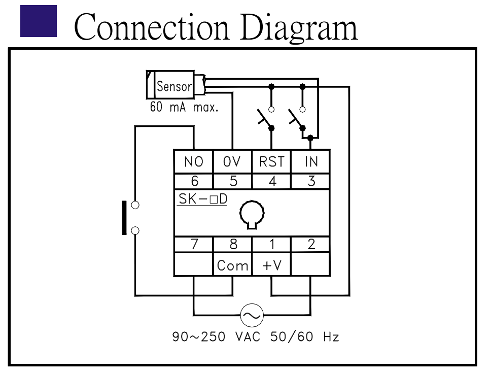 Cách nối dây, cách chỉnh, cài đặt Counter - Bộ đếm Fotek SC-2D