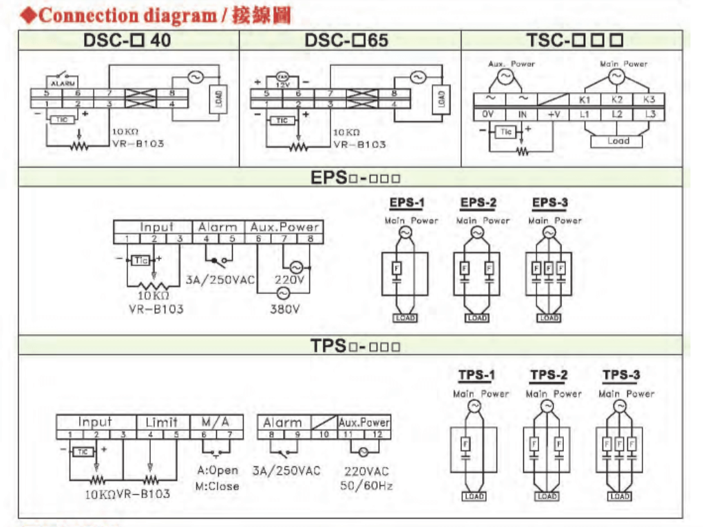Cách nối dây, cách chỉnh, cài đặt Bộ điều khiển nguồn Fotek (Power Regulator) TSC-340