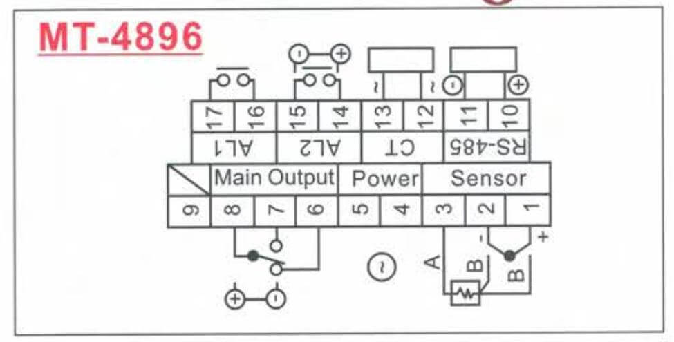 Cách nối dây, cách chỉnh, cài đặt Bộ điều khiển nhiệt độ Fotek (Temperature controller) thân dài MT-4896-R/V