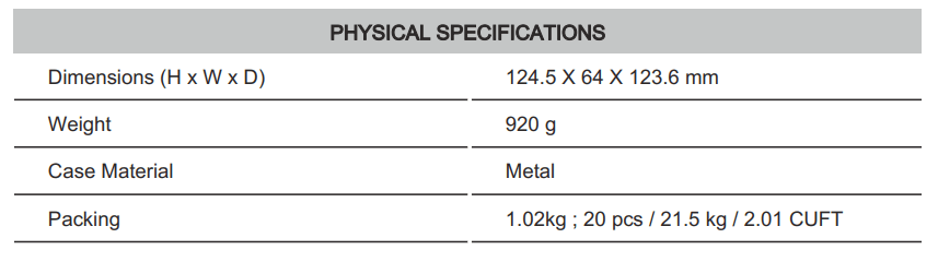 Kích thước Connectwell PSS120/48/2.5: Bộ nguồn xung AC/DC 1 pha