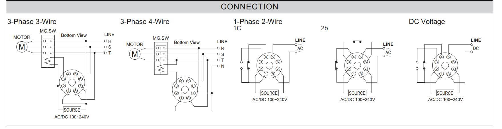 Cách nối dây, cách chỉnh, cài đặt Anly AEVR-NH: Relay bảo vệ pha số