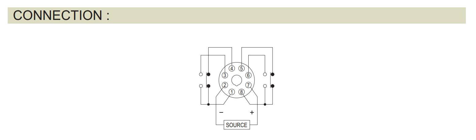 Cách nối dây, cách chỉnh, cài đặt Anly AG4Q-K: Latch Relay