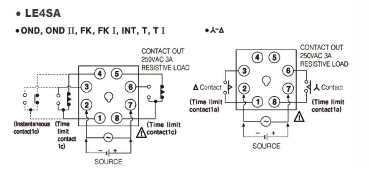 Cách nối dây, cách chỉnh, cài đặt, setup Autonics Timer LE4S series