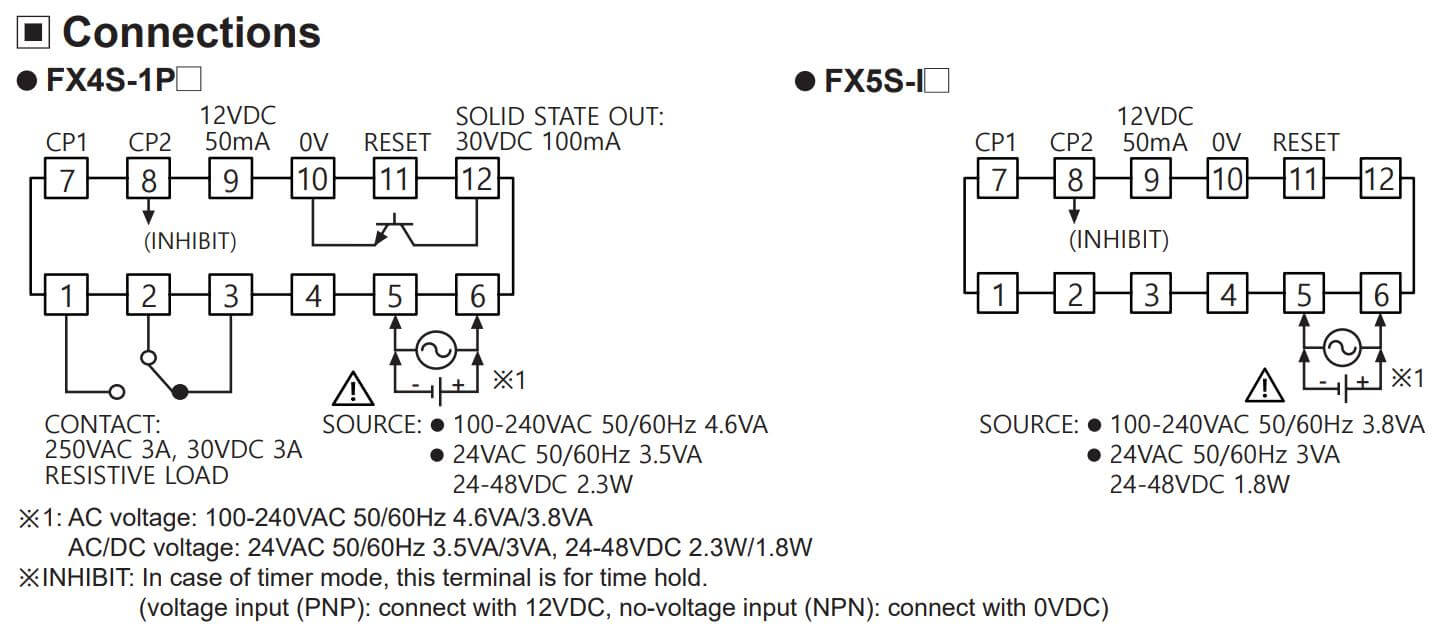 Cách nối dây, cách chỉnh, cài đặt, setup Autonics FX4S series bộ định thời gian (Timer)