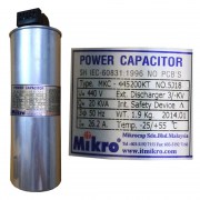 Mikro MKC-445200KT Tụ bù khô - tròn - 3P 440V 20Kvar 50Hz