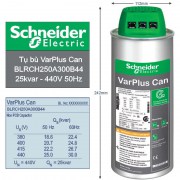 Schneider BLRCS150A180B44: Tụ bù Schneider 15kvar 440V, dòng EasyCan