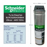 Schneider BLRCS303A364B44: Tụ bù Schneider 30kvar 440V, dòng EasyCan