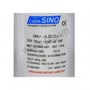 Tụ bù Sino 1 pha 2,5Kvar 250V 50Hz Sino SGKJ-0,25-2.5-3
