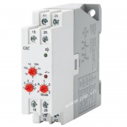 Gic 2AODT5: Timer On delay 24 - 240 VAC/DC, 2 C/O