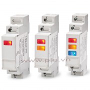 Gic MM1NDV: Đèn báo 1P 240V AC (gắn Din rail)