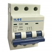 MCB ILEC loại C 3P 6KA 6A IB-C306