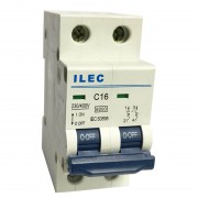 MCB ILEC loại D 2P 6KA 3A IB-D203