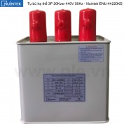 Nuintek ENU-44220KS Tụ bù hạ thế 3P 20Kvar 440V 50Hz