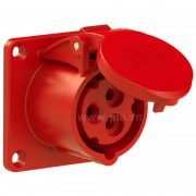 Ổ cắm gắn âm PCE F313-6 16A - 3P - 230V - 6H - IP44