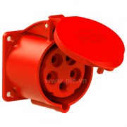 Ổ cắm gắn âm PCE F325-6 32A - 5P - 400V - 6H - IP44