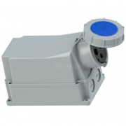 Ổ cắm gắn âm PCE F143-6 125A - 3P - 230V - 6H - IP66/67
